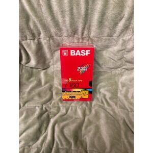 LOT of 2 BASF T160 extra quality blank VHS tapes - New Sealed
